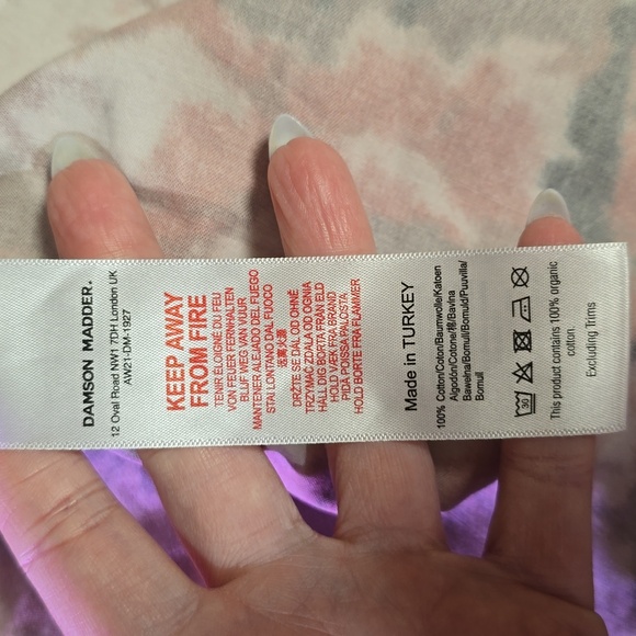 Damson Madder Goldie Frill Dress Size 10 - Picture 9 of 10